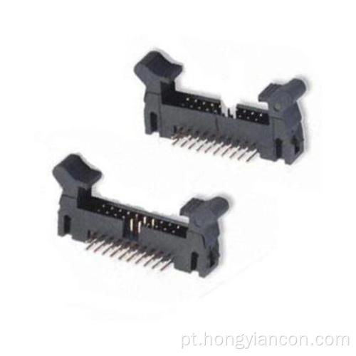 1,27 mm de cabeçalho ejetor de 90 ° conector